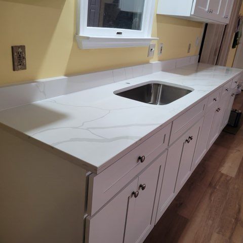 Installation of countertop