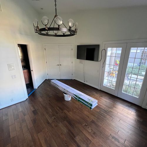 Hardwood Floor installation