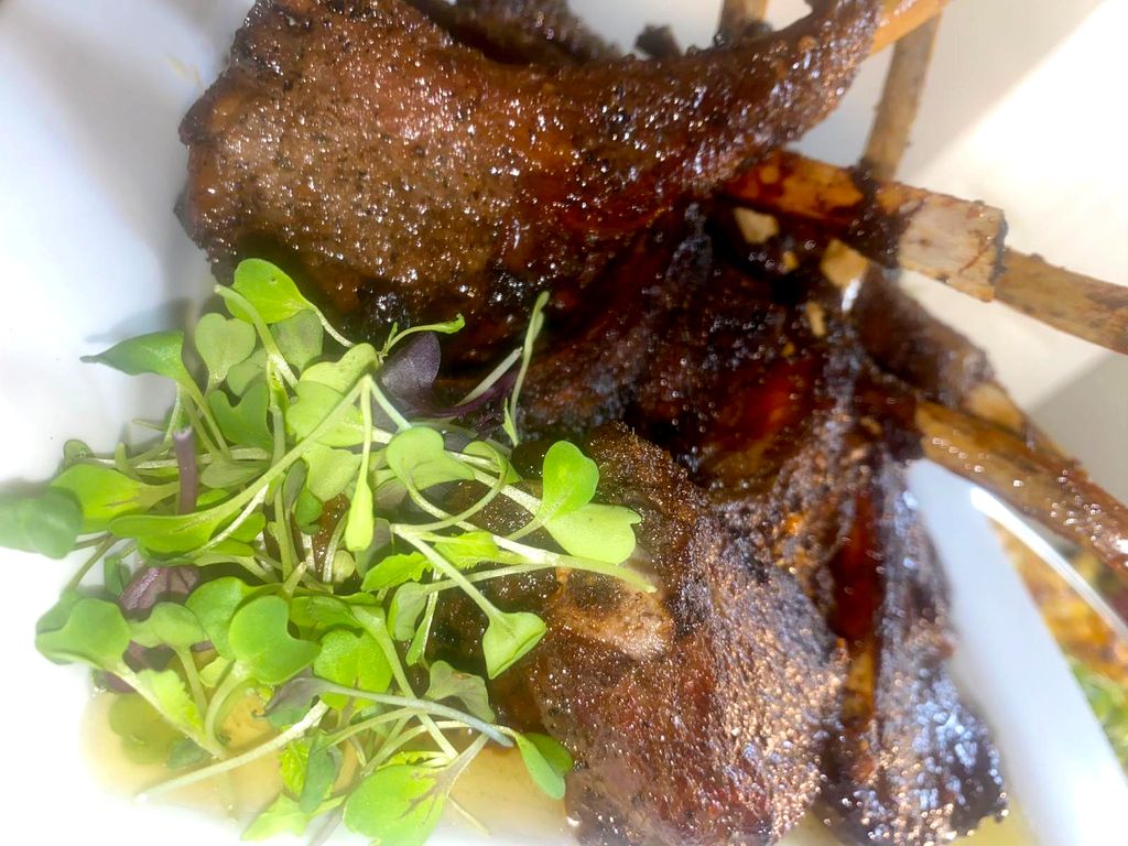 Glazed Lamb chops