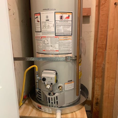 Water Heater Installation or Replacement