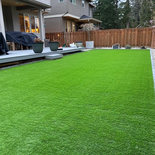 Artificial Turf Installation