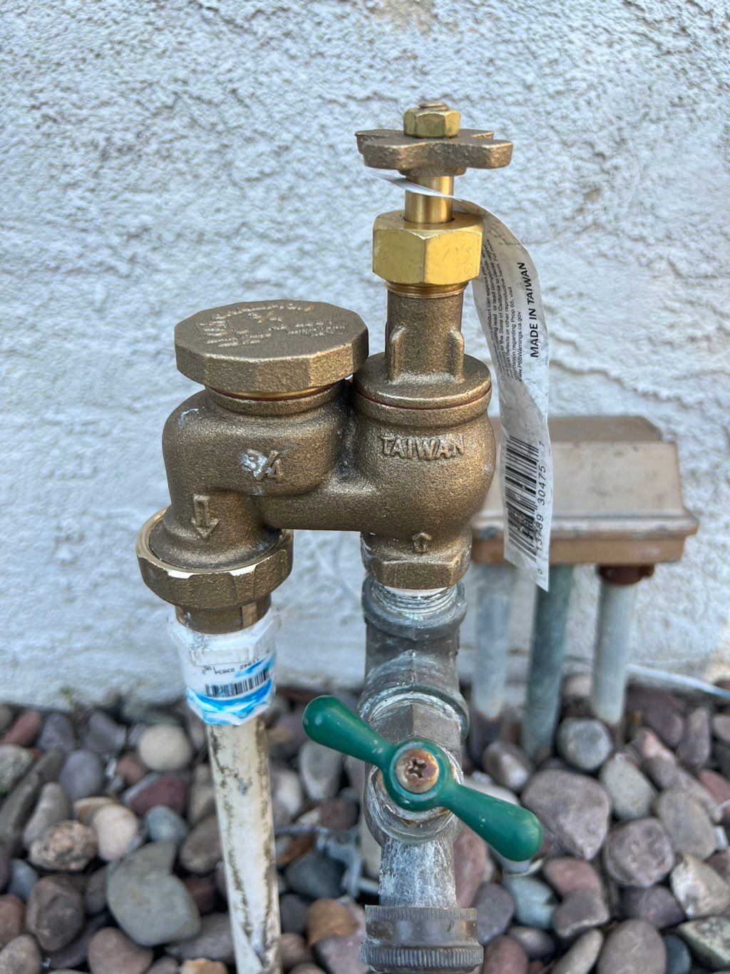 Replaced an anti-siphon control valve.