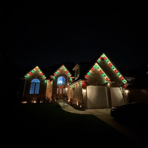 Holiday Lighting Installation and Removal