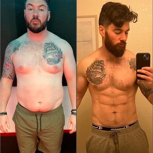 JP lost 50lbs in 24 weeks while gaining muscle!