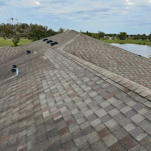 Shingle repair after 