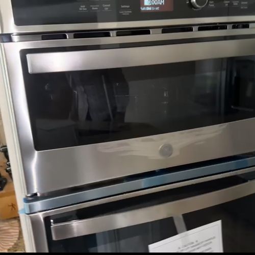 Hired Michael to install my double oven. He respon