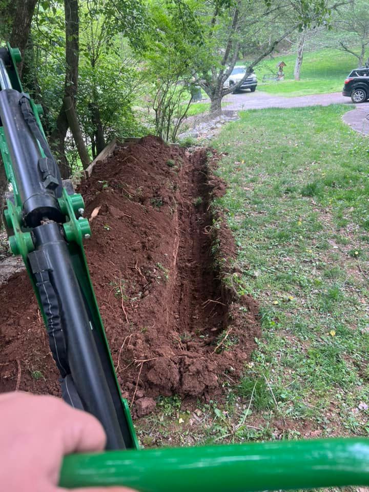 Curtain Drain for Yard