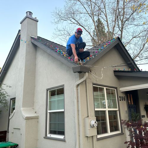 Holiday Lighting Installation and Removal