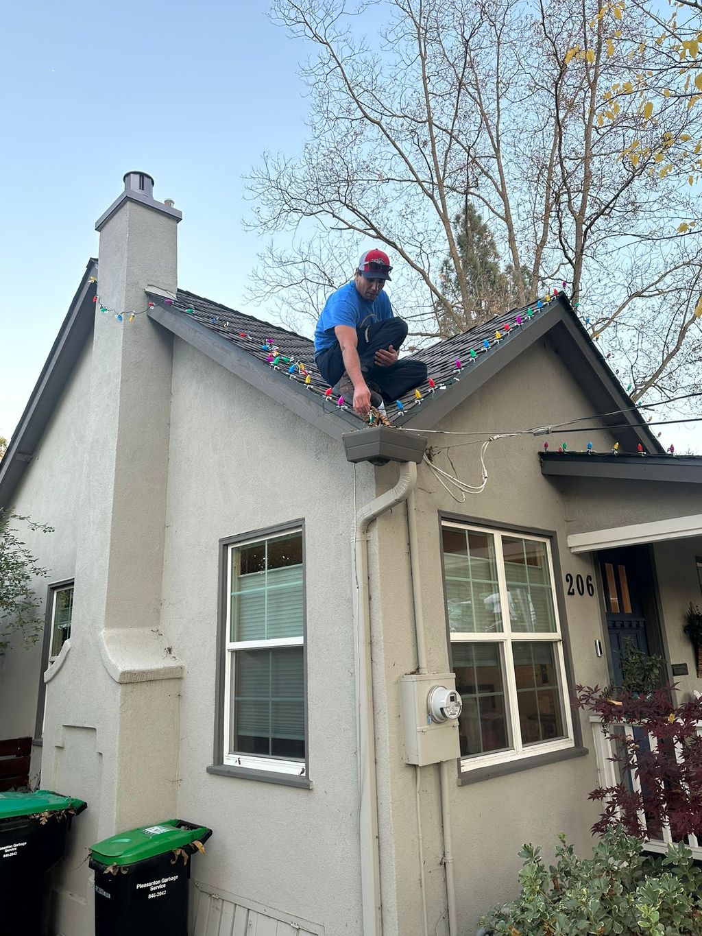 Holiday Lighting Installation and Removal