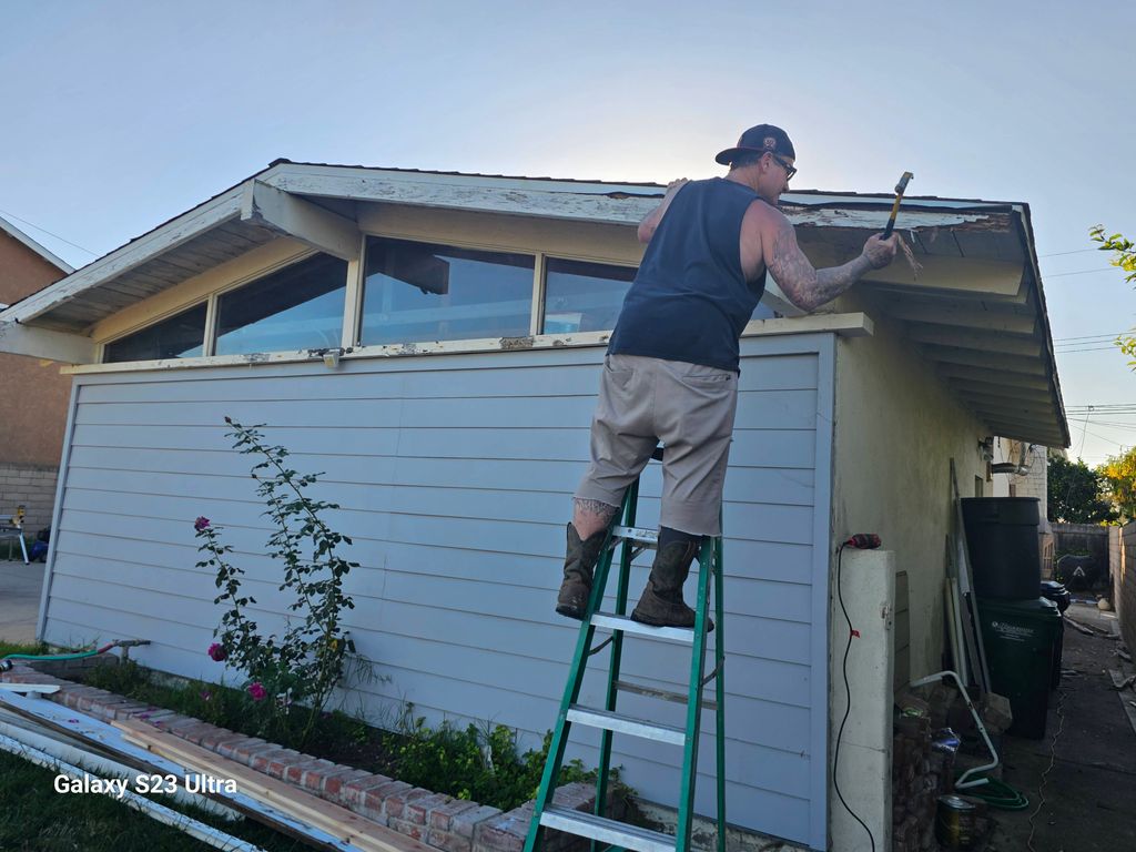 removing all fascia boards 