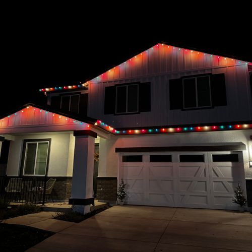 Holiday Lighting Installation and Removal