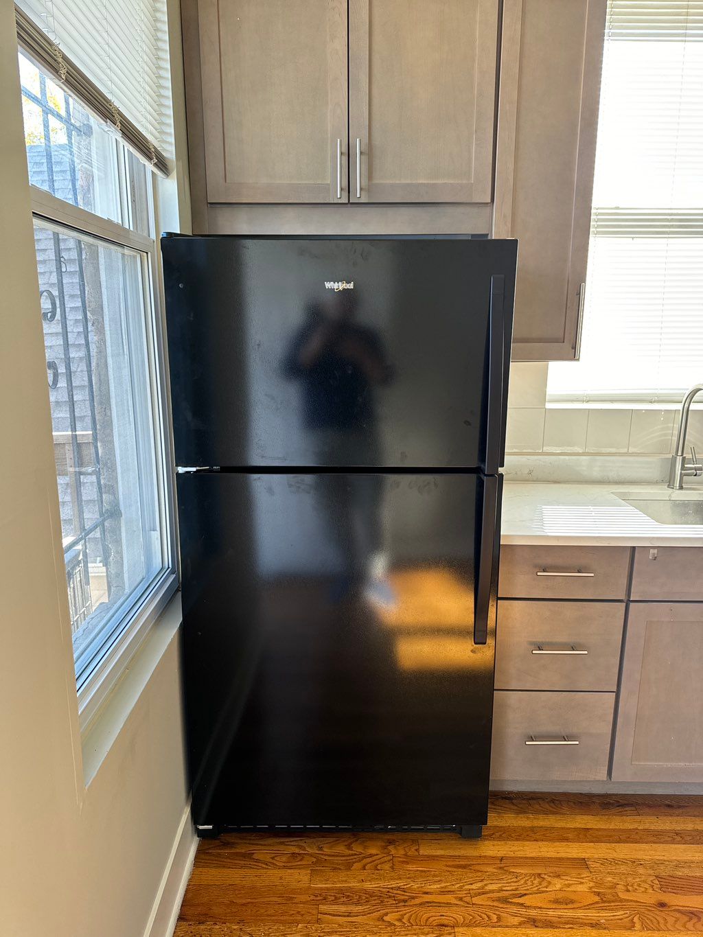 Refrigerator installed by me 