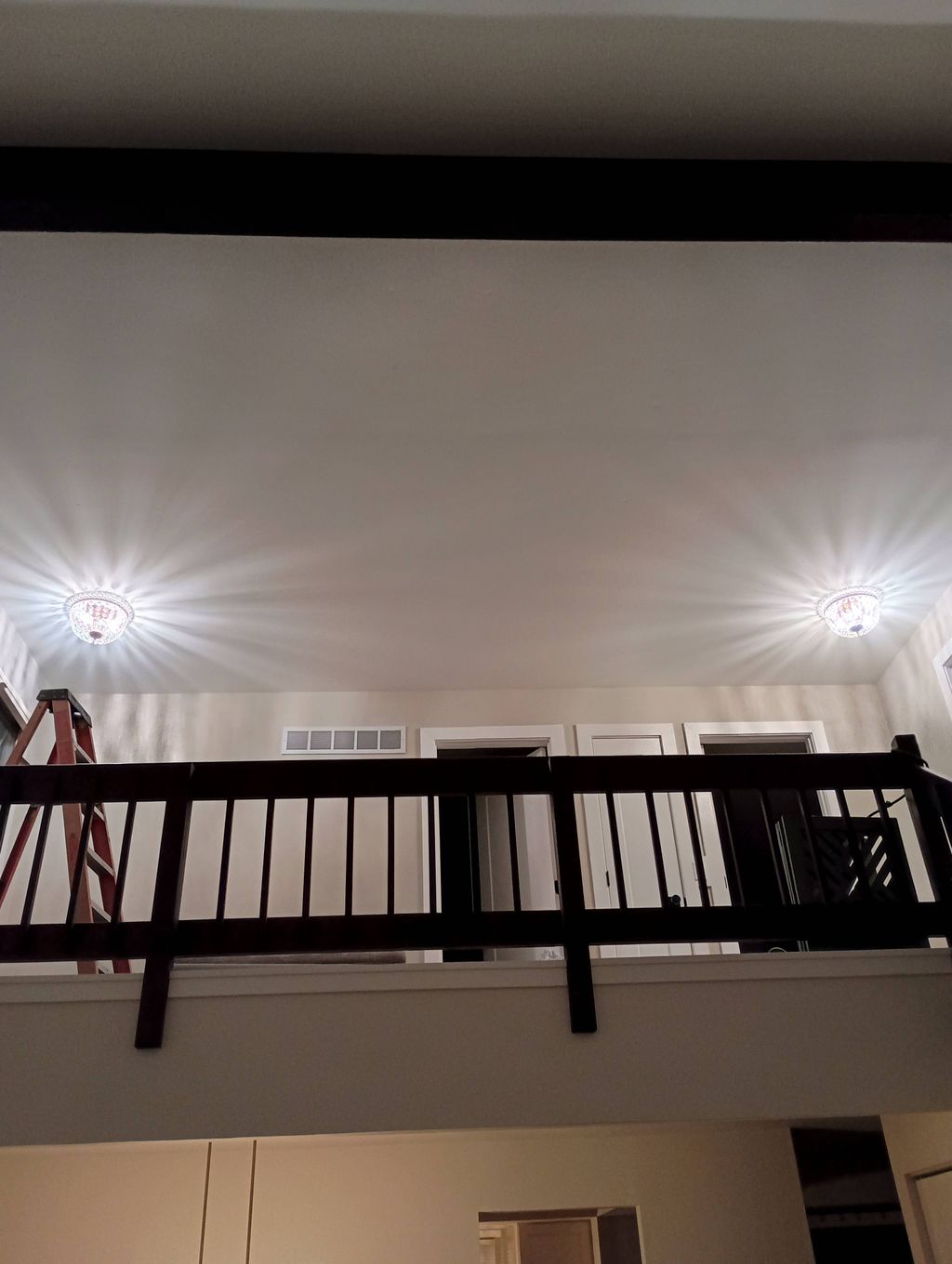 Installation of new lamp, previously there was onl