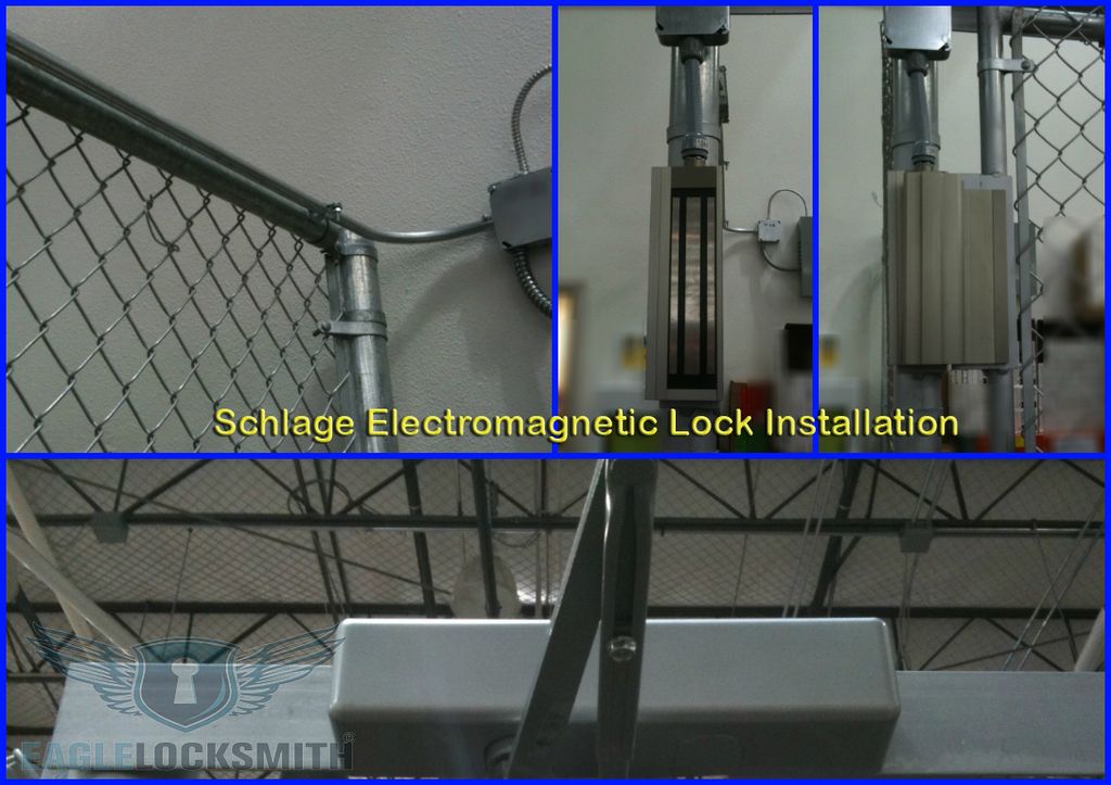 Schlage Electromagnetic Lock Installation @ Costco