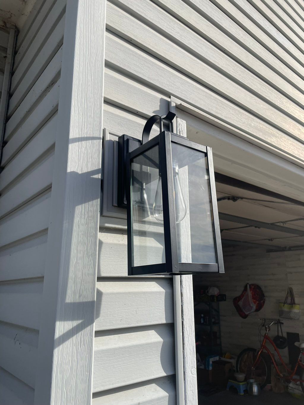 New exterior lighting