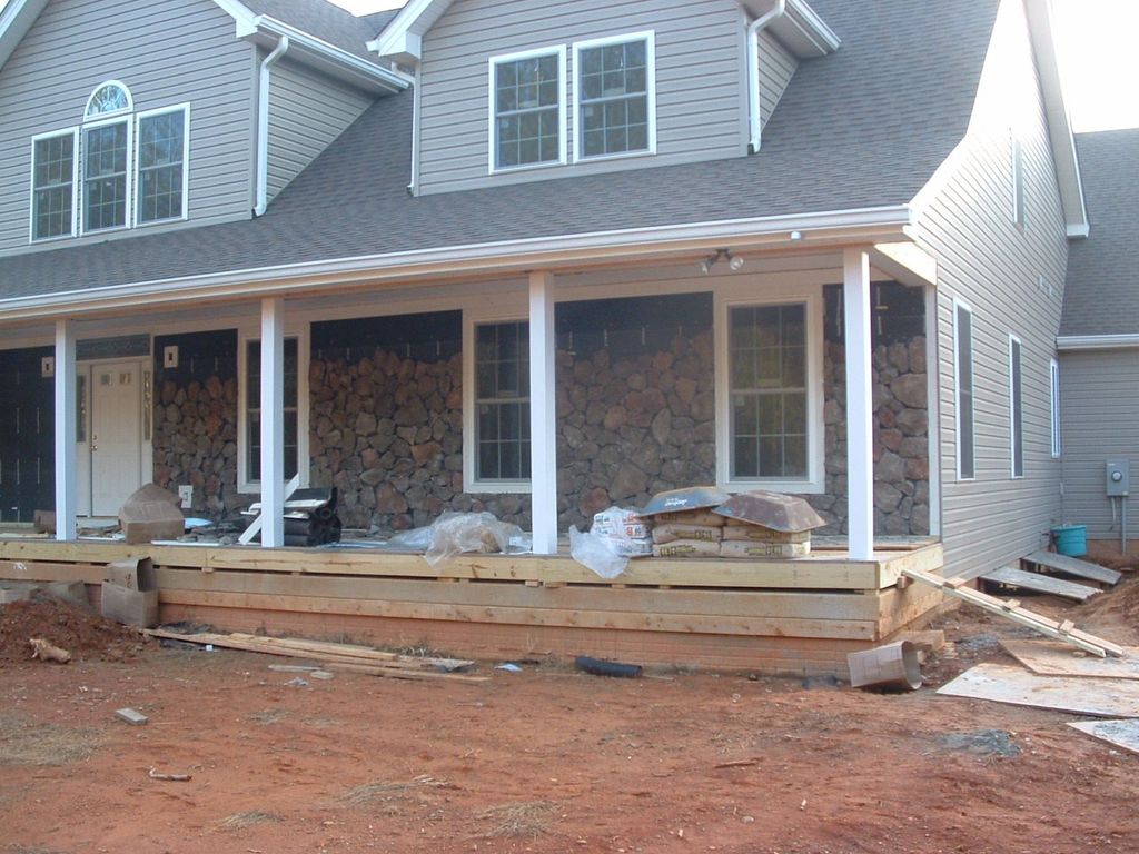 Facade Stone Installation