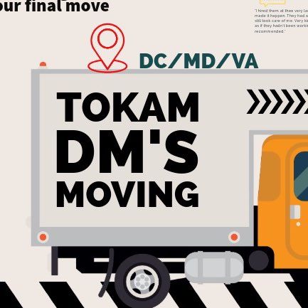 Tokam DM’s Moving