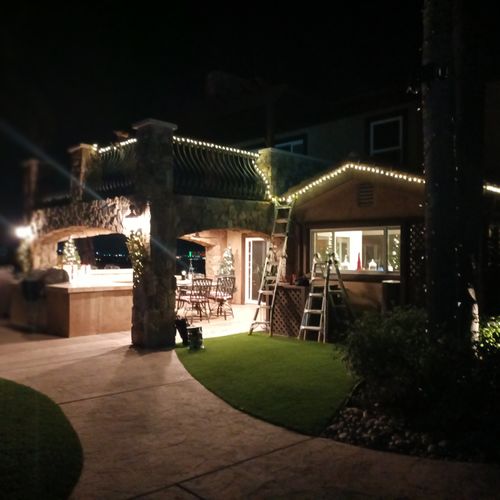 Holiday Lighting Installation and Removal