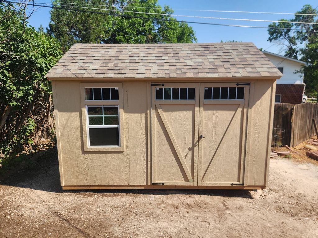 Shed kit assembly 