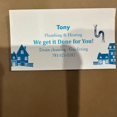 Avatar for Tony plumbing