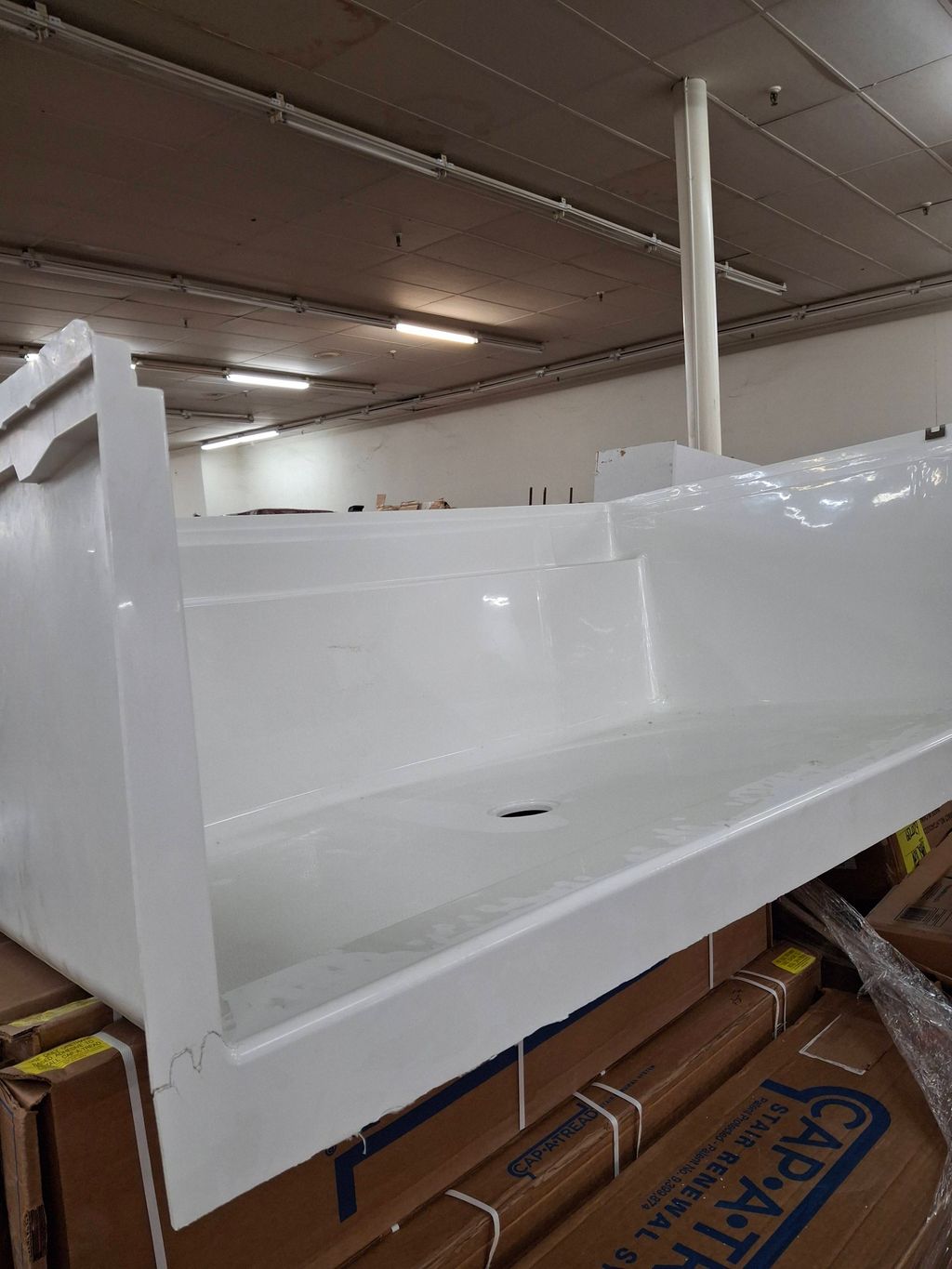 New Shower Pan Installation