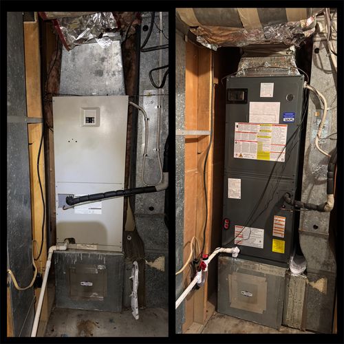 Before and After New System Installation