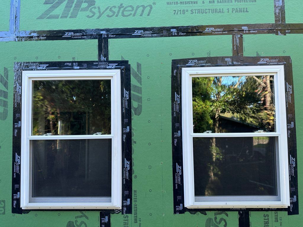 New construction window installation !