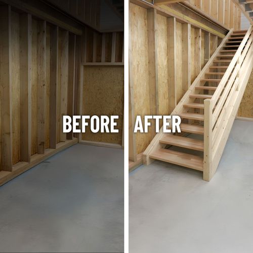 Stair Installation, Remodel, or Repair