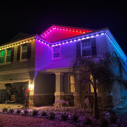 Holiday Lighting Installation and Removal