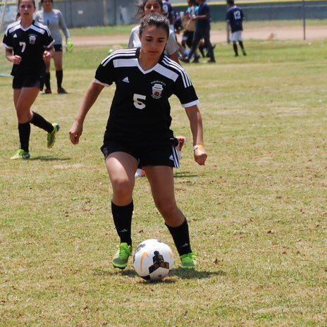 Lily Manavi Soccer Training