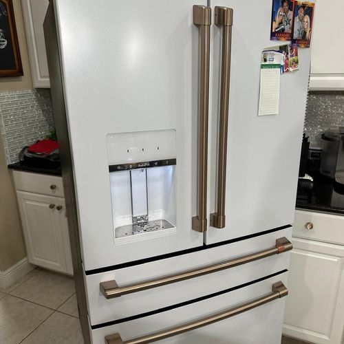 Xpress appliance repair work with my refrigerator.