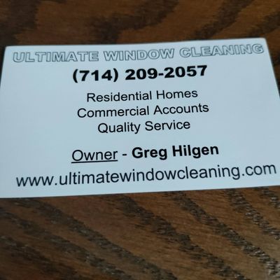 Avatar for Ultimate Window Cleaning