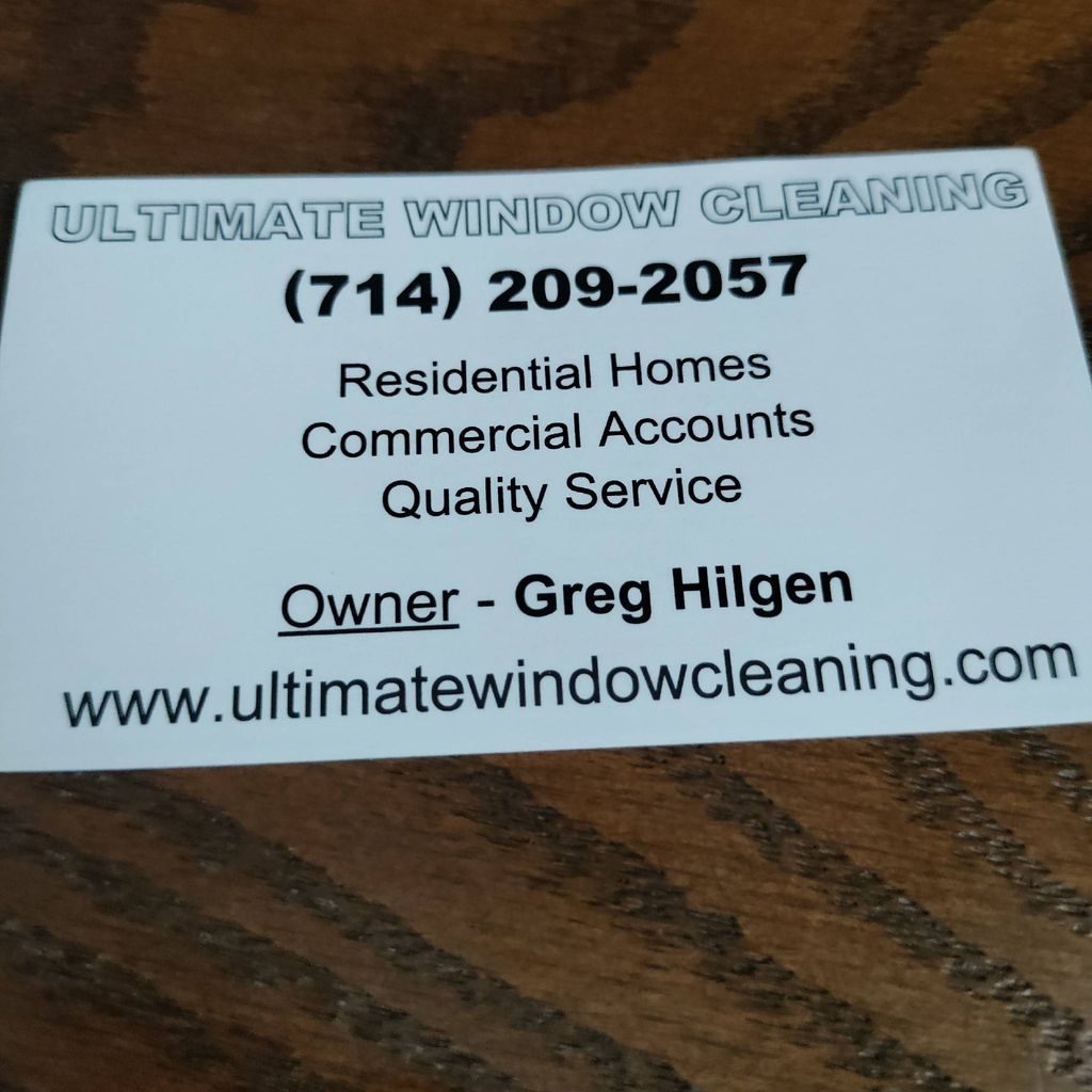 Ultimate Window Cleaning