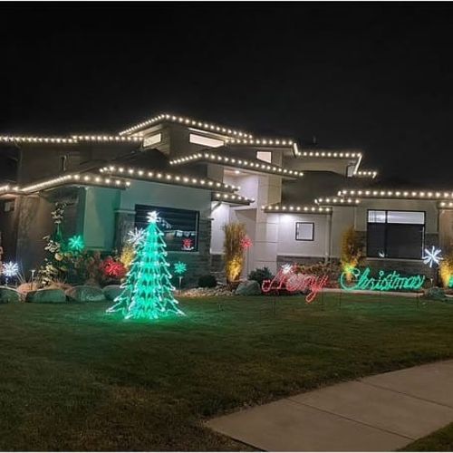 crhistmas lights Residential and commercial