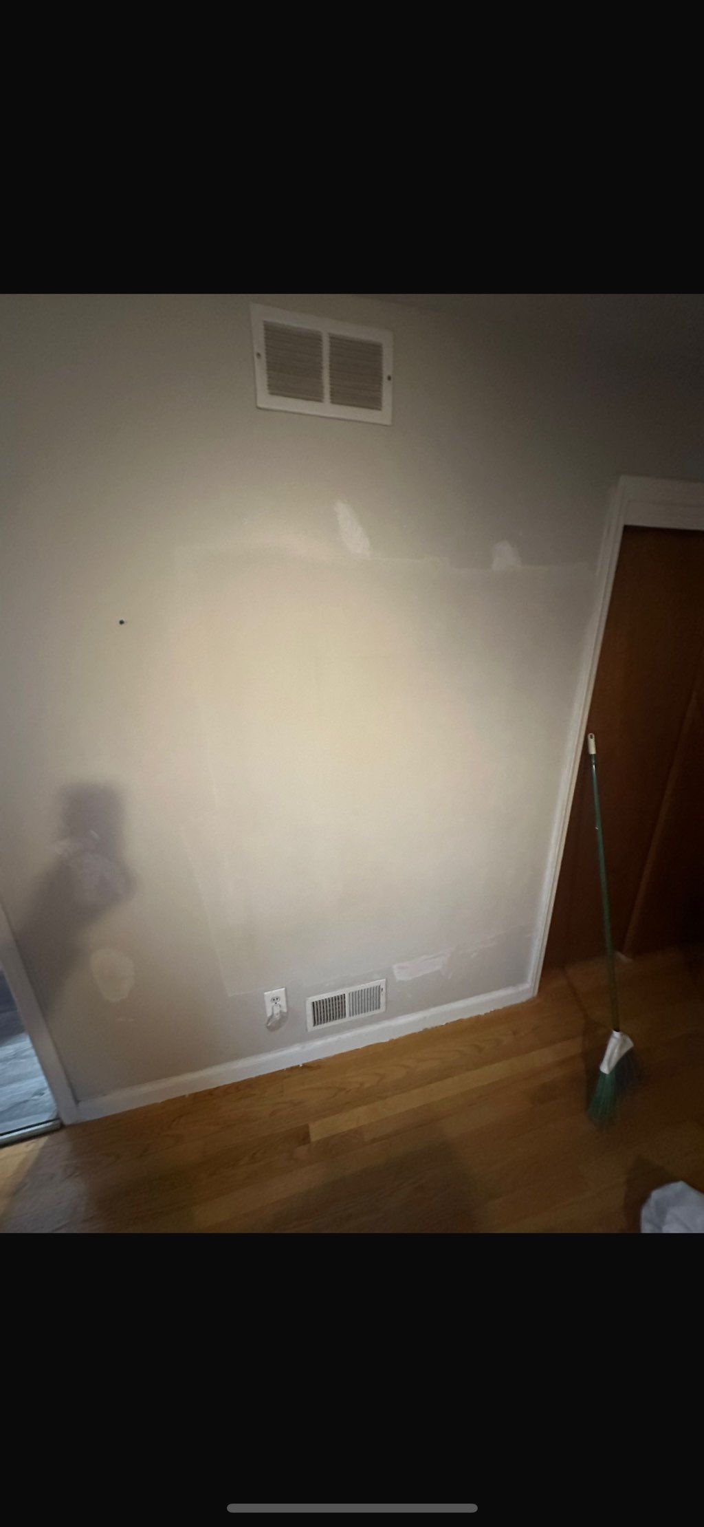 After patching work 