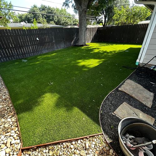 Artificial Turf Installation