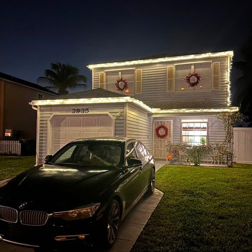 Holiday Lighting Installation and Removal