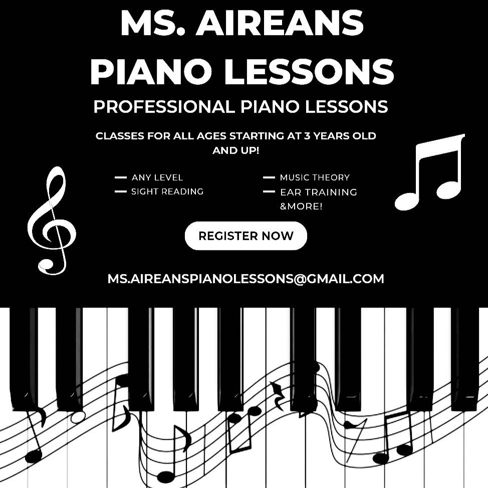 Ms. Aireans Piano Lessons