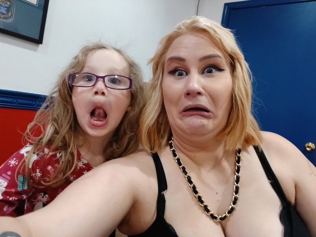 Fun pics with students