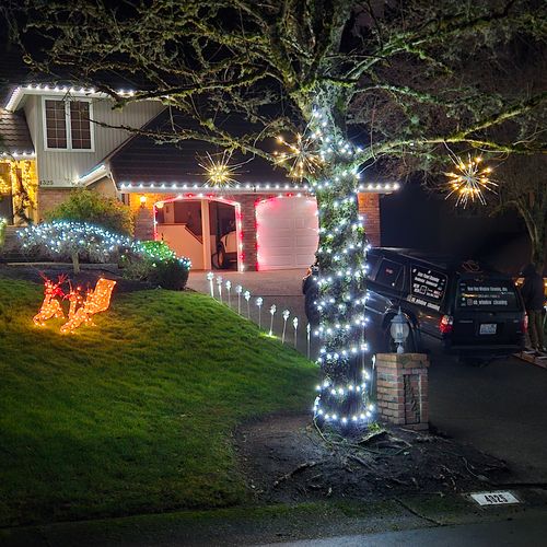 Holiday Lighting Installation and Removal