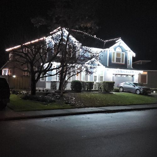 Holiday Lighting Installation and Removal