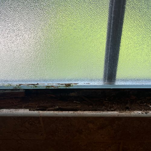 Windows in showers are magnets for water issues