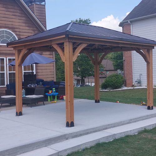 Gazebo Installation and Construction