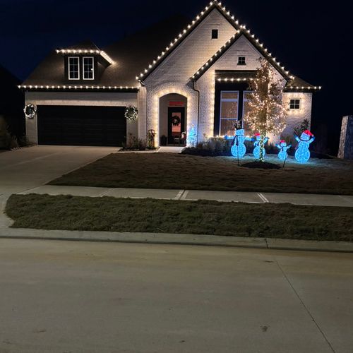 We highly recommend SMS holiday lighting.  Scott d