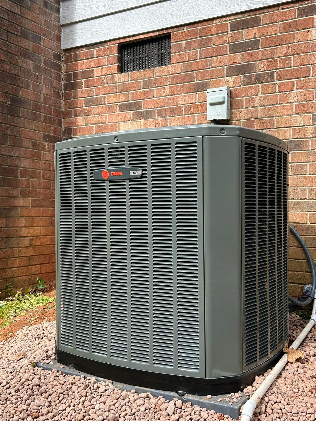 New Trane heat pump.