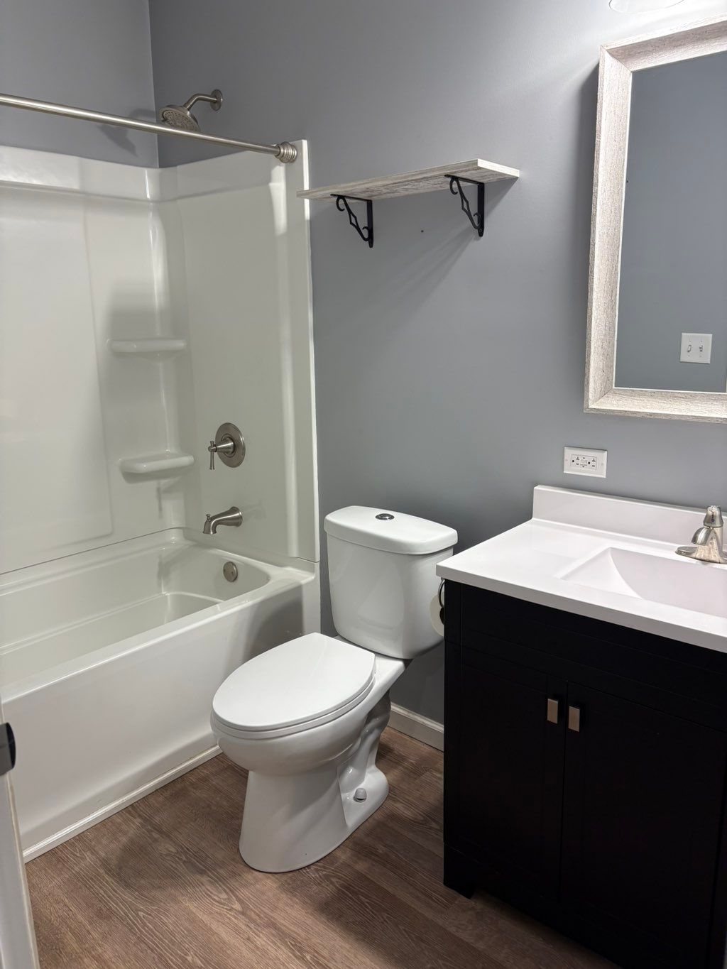 Finished bathroom 