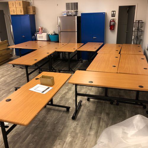 Job Training work tables (10), Clinton TN