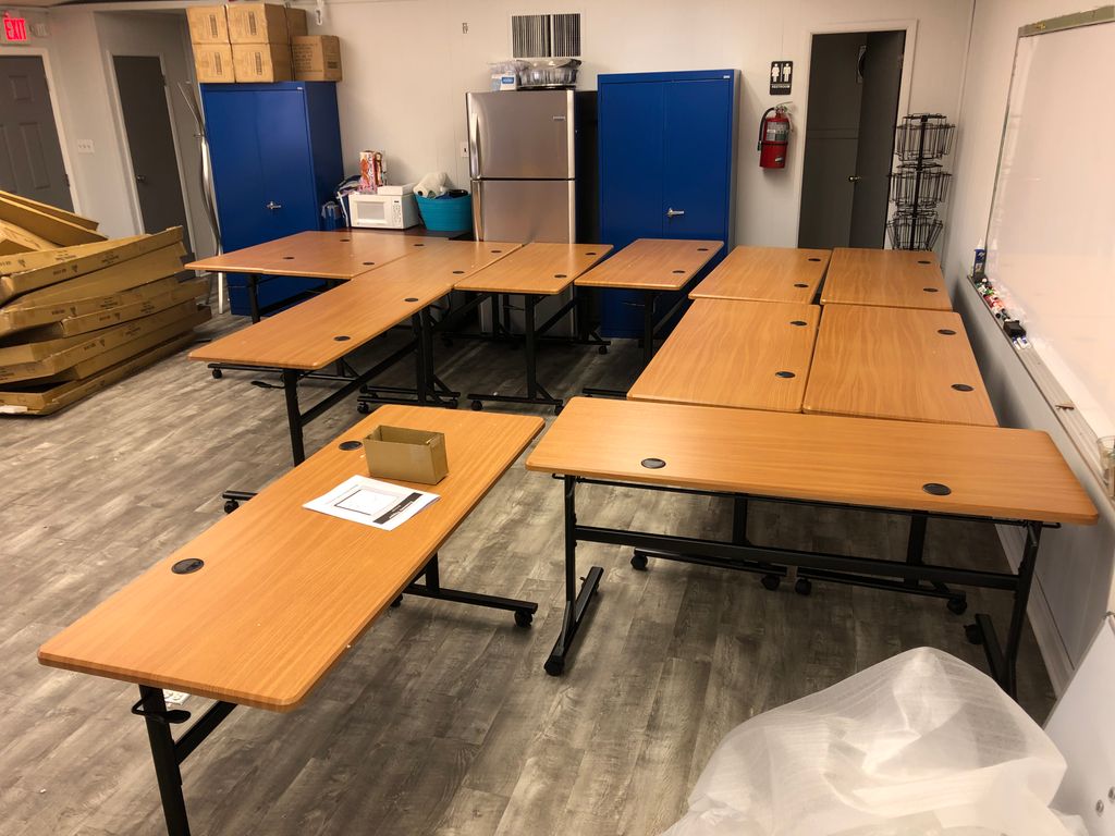 Job Training work tables (10), Clinton TN