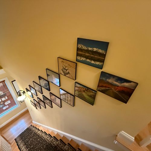 Picture Hanging and Art Installation