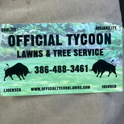 Avatar for Official tycoon lawns